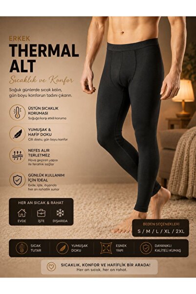 Rosse Thermal Underwear Men's Single Layer Bottom