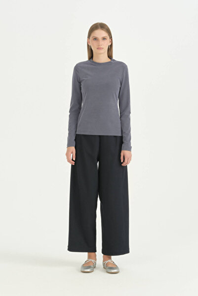 Nihan Basic Blouse - Indigo