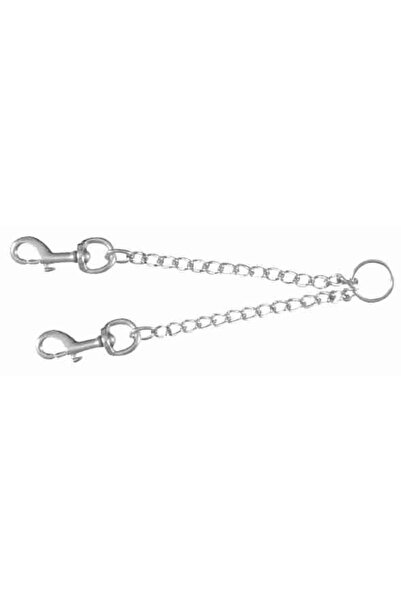 Trixie Lesă dublă, tip lanț, Mărimea 2 XS-M: 42 cm/2.0 mm