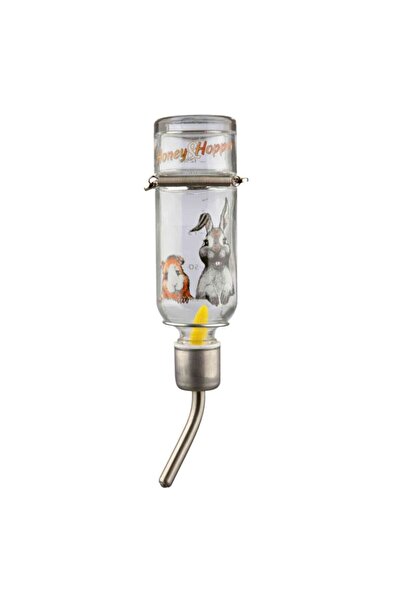 Trixie Sticlă de apă Drinki, Honey & Hopper, din sticlă, 125 ml
