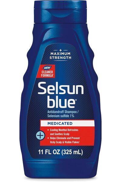 Selsun Blue شامبو طبي مضاد للقشرة - 11 أونصة سائلة