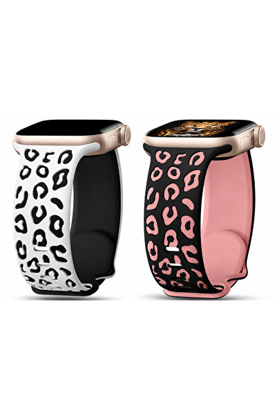 Dexmon Huawei Watch Fit 3 / Fit 4 / Fit 4 Pro / Fit 5 / Fit 5 Pro Uyumlu Leop...