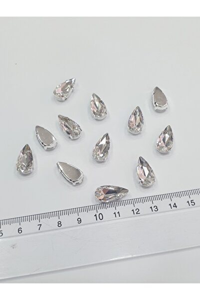 CRYSTALSHOP Cased Stone - Damla 9X18Mm (100 Pcs)