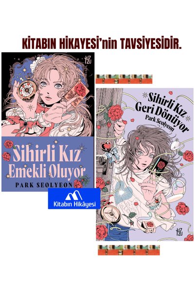 Yuzu Kitap Sihirli Kız Geri Dönüyor, Sihirli Kız Emekli Oluyor(2KİTAP AYRAÇ H...
