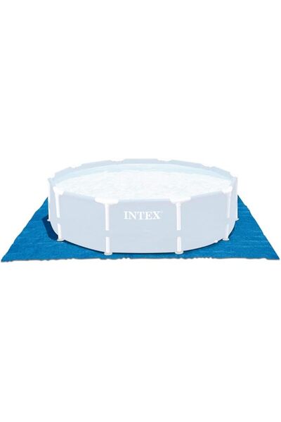 Intex Ground Pools Cloth , Blue ,8ft to 15ft Round Above ,28048E