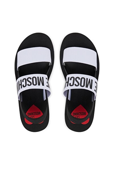 Love Moschino Sandale damă Alb/Negru JA16033G0MJN410A