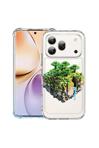 bestcase ®   Противоударен калъф за Honor 600 Pro, Minecraft Land, 3159971 AS...