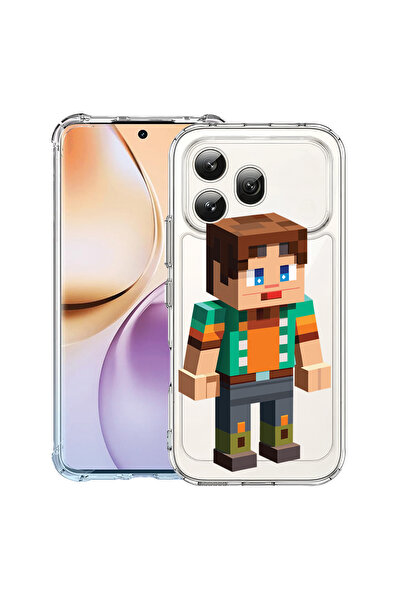 bestcase ®   Husă antișoc pentru Honor 600, Personaj Minecraft, 3159975 AS 1682