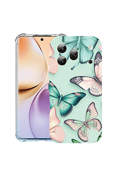 bestcase ®   Противоударен калъф за Honor 600 Pro, с десен на пеперуди, 31599...