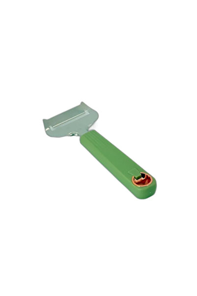 Virello Stainless Steel Cheese Slicer with Ergonomic Green Handle – Durable, ...