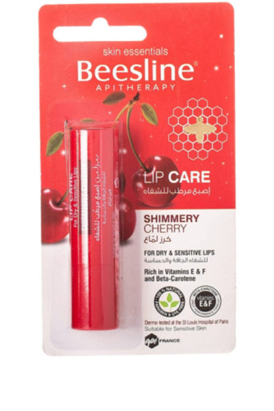 Beesline Cherry Shimmer Lip Balm