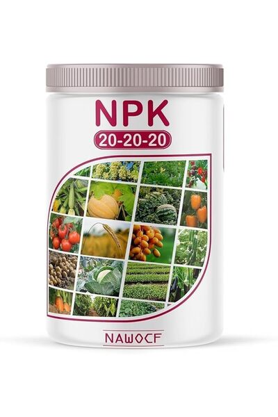 soloksa سماد NPK 20-20-20 بوزن 1 كجم