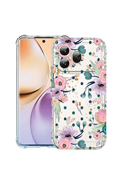 bestcase ®   Αντικραδασμική Θήκη για Honor 600, Συλλογή Λουλουδιών, 3159975 A...