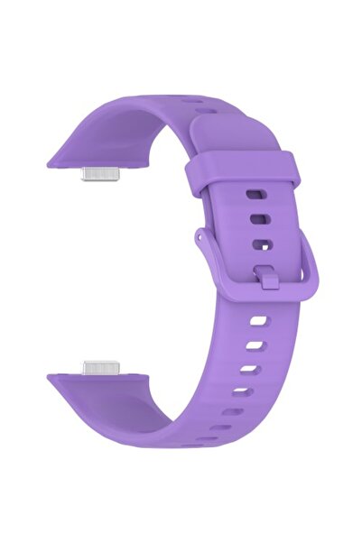 OEM Λουράκι σιλικόνης για Huawei Watch Fit 3 - Λιλά