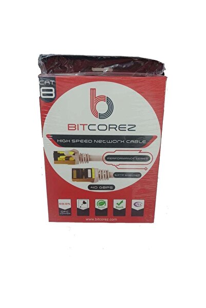 BITCOREZ CAT 8 Patch Cord 10m White