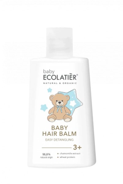ECOLATIER بلسم لفك تشابك الشعر للأطفال +3 سنوات 250 مل