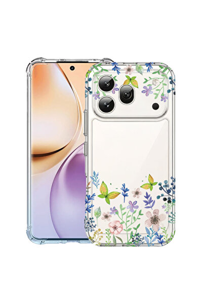 bestcase ®   Противоударен калъф за Honor 600 Pro, Пеперуди и цветя, 3159971 ...