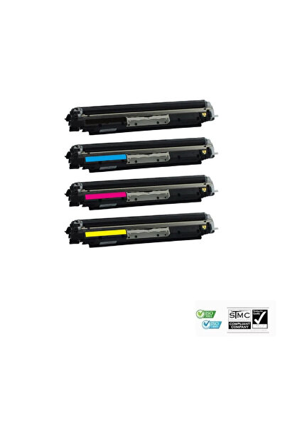 Ulm Cart Set 4 cartușe toner compatibile 130A CF350A CF351A CF352A CF353A, 43...