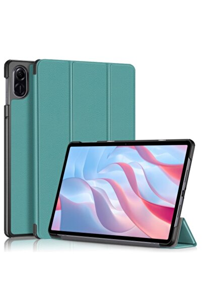 OEM Θήκη Τριπλής Αναδίπλωσης με Στήριγμα για Honor Pad X9 / Pad X8 Pro - Σκού...