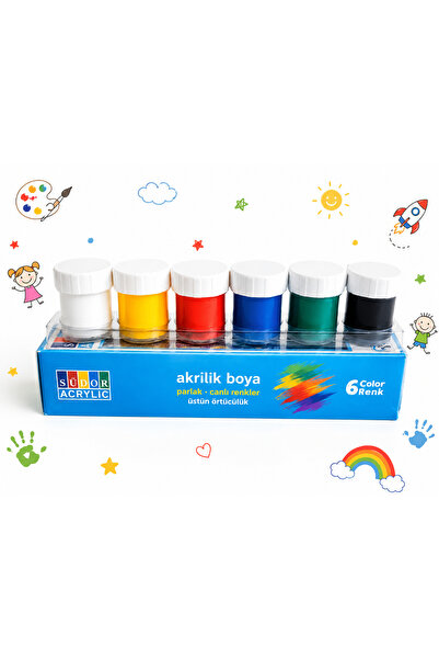 Südor 6LI AKRİLİK BOYA (6*20ML)