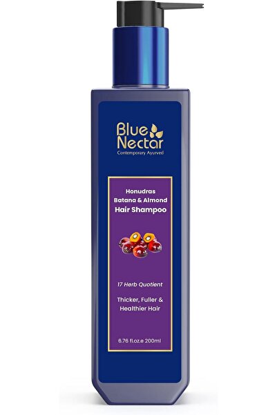 Blue Nectar شامبو الشعر بالباتانا واللوز لشعر أكثر كثافة وامتلاءً |   خالي من...