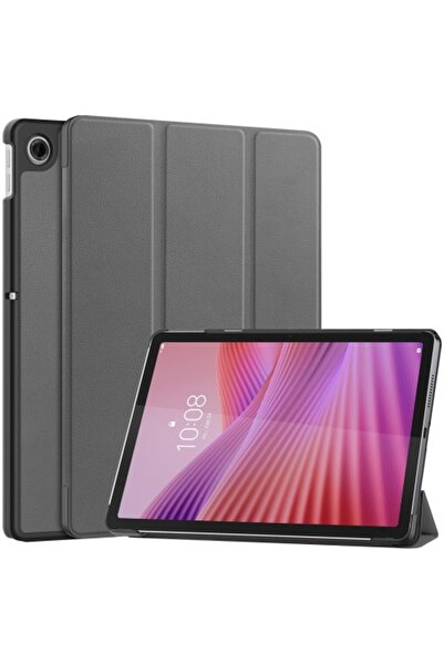 OEM Θήκη Τριπλής Αναδίπλωσης με Στήριγμα για Lenovo Tab TB311FU - Γκρι