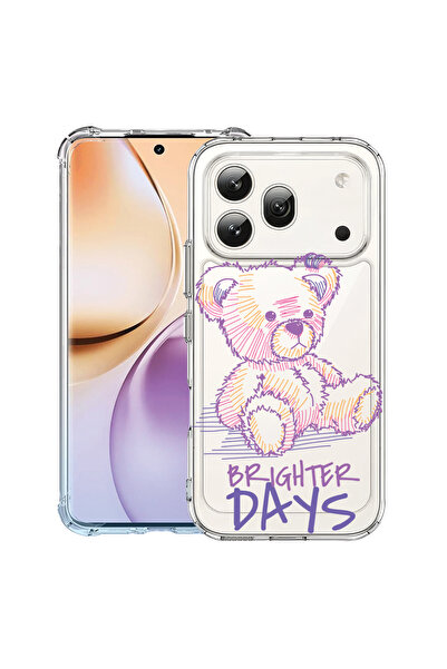 bestcase ®   Αντικραδασμική Θήκη για Honor 600 Pro, Αρκουδάκι Λαμπερές Μέρες,...