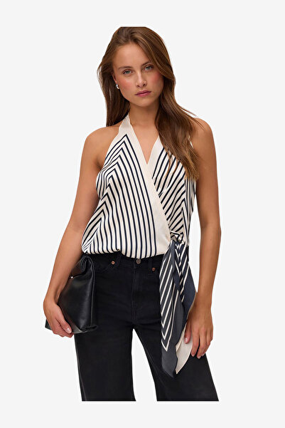 Vero Moda Women's VMEVIE Sleeveless V-Neck Woven Top