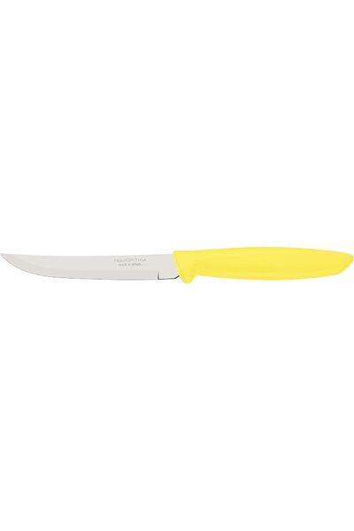 TRAMONTINA Plenus 5 Inches Fruit Knife with Stainless Steel Blade and Red Pol...