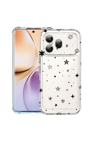 bestcase Έξυπνος ®   Αντικραδασμική Θήκη για Honor 600, Αστέρια, 3159975 AS 143