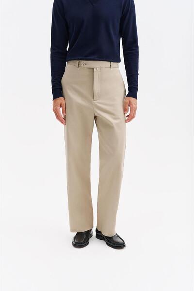 GIESTO basic™ Gabardin Chino Bej Pantolon