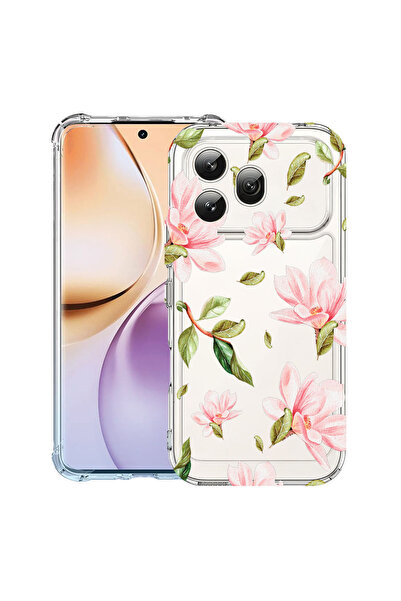 bestcase Έξυπνος ®   Αντικραδασμική Θήκη για Honor 600, Συλλογή Λουλουδιών, 3...