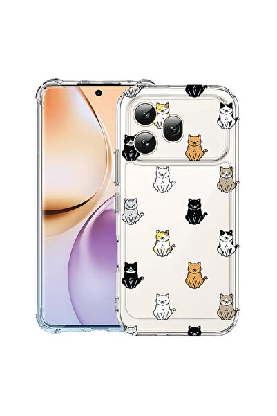 bestcase ®   Husă antișoc pentru Honor 600, model cu pisici, 3159975 AS 1027