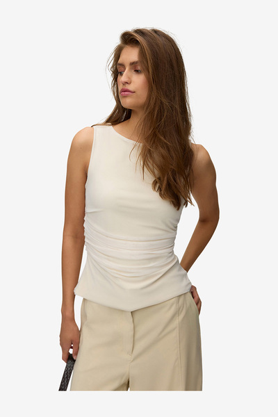 Vero Moda Women's VMFLORY Sleeveless Mesh Top Jersey