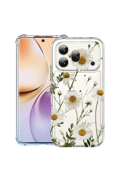 bestcase ®   Противоударен калъф за Honor 600 Pro, Флорален - Маргаритка, 315...