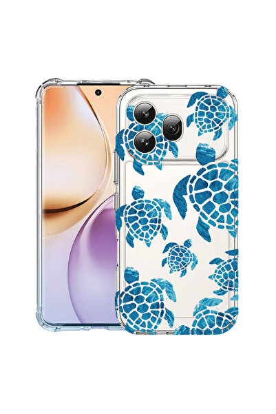 bestcase ®   Αντικραδασμική Θήκη για Honor 600, Καλοκαιρινές Χελώνες, 3159975...