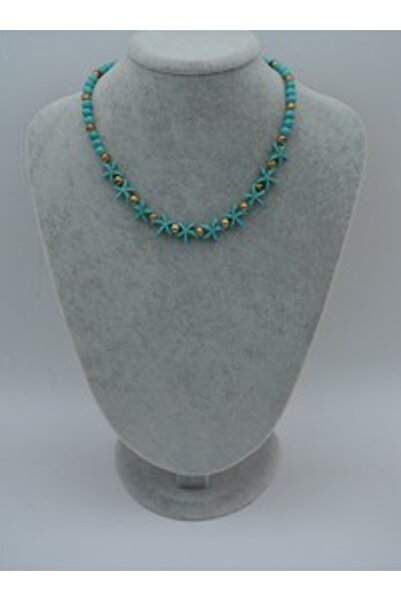 Stoneage Starry Necklace - Turquoise -