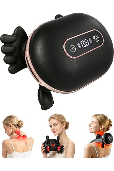 Xkimos Neck Massager,Xkimos Smart Cervical Massager,Handheld Electric Muscle ...