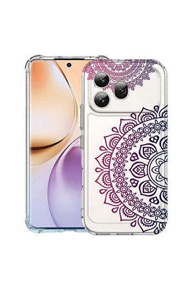 bestcase Έξυπνος ®   Αντικραδασμική Θήκη για Honor 600, Δαντελωτό Σχέδιο, 315...