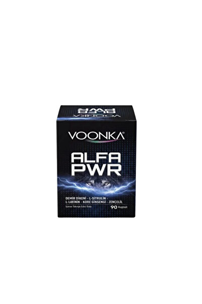 Voonka Alfa Pwr Demir Dikeni L Arjinin Kore Ginsengi 90 Kapsül