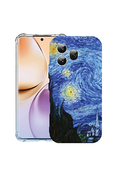 bestcase ®   Husă antișoc pentru Honor 600, Van Gogh - Noaptea înstelată, 315...