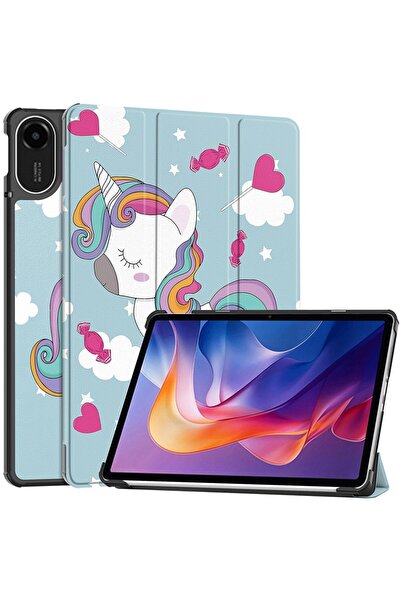 OEM Θήκη Τριπλής Αναδίπλωσης με Στήριγμα για Xiaomi Redmi Pad 2 - Γλυκός Μονό...