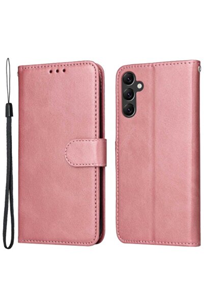OEM Θήκη Πορτοφόλι με Σταντ (Δερμάτινη Όψη) για Samsung Galaxy A14 5G / 4G - ...