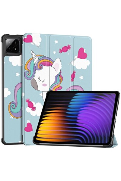 OEM Θήκη Τριπλής Αναδίπλωσης για Xiaomi Pad 7 Pro / Pad 7 - Μονόκερος