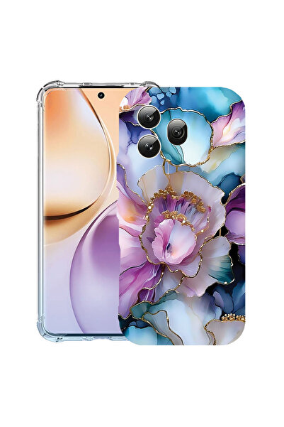 bestcase ®   Αντικραδασμική Θήκη για Honor 600, Φλοράλ - Αισθητική Ορχιδέα, 3...