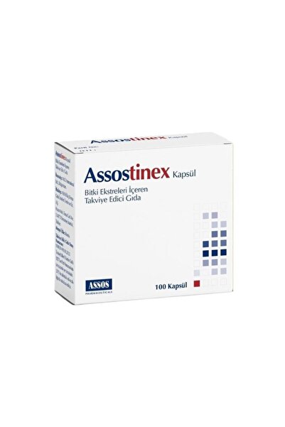 Assos Assostinex Bitki Ekstreleri İçeren Takviye Edici Gıda 100 Kapsül