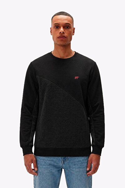 Bad Bear Tune Crewneck Man Night Sweatshirt 26.02.12.008-C01