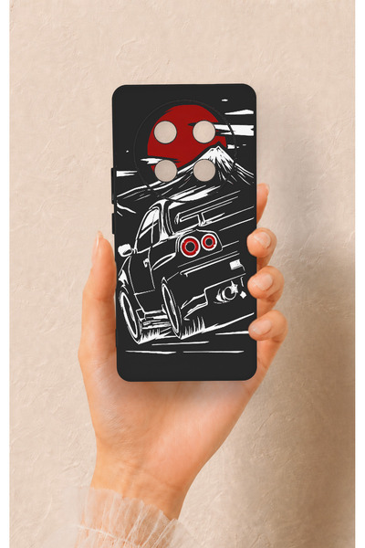 Vip Case حافظة سيليكون متوافقة مع هاتف Honor Magic 7 Lite 5G بتصميم Speed Pas...