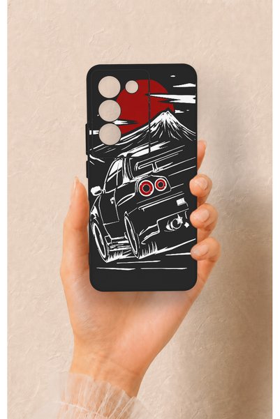Vip Case حافظة سيليكون متوافقة مع هاتف Vivo V30 Lite بنمط Speed Passion