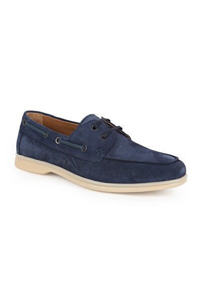 Libero L6035 Genuine Suede Leather Lace-Up Side Eyelet Detailed Thermo Sole M...